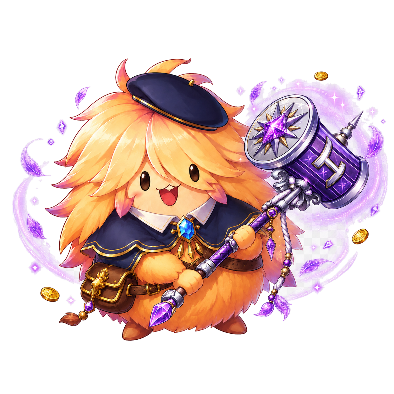 Miming_Merchant_Purple_Refine_Hammer.png